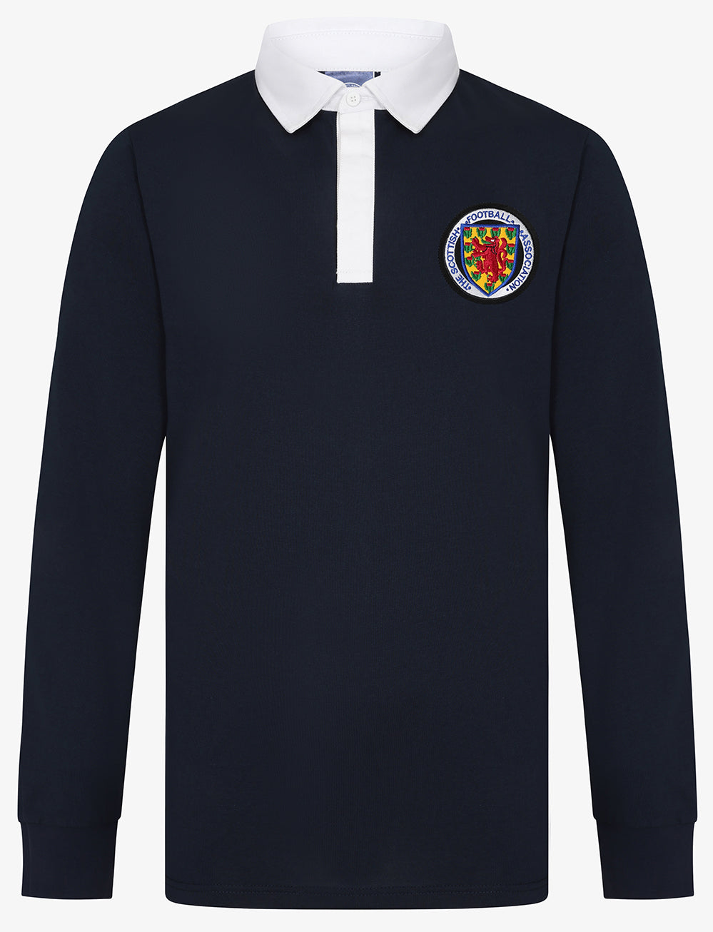 Official Team Scotland Long Sleeve Jersey - Navy - The World Football Store