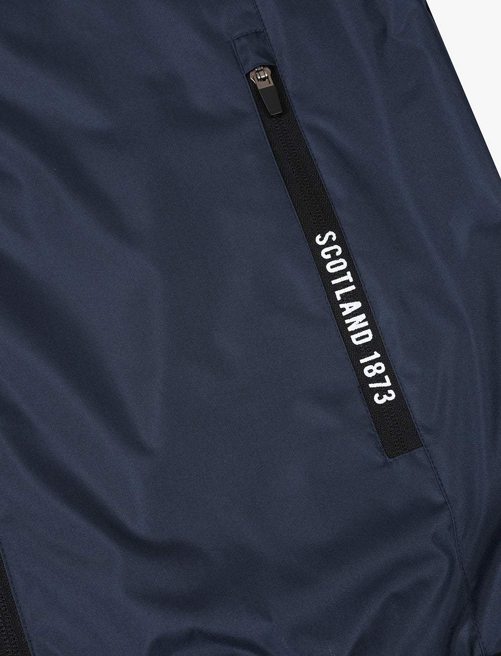 Official Team Scotland Shower Jacket - Navy - The World Football Store