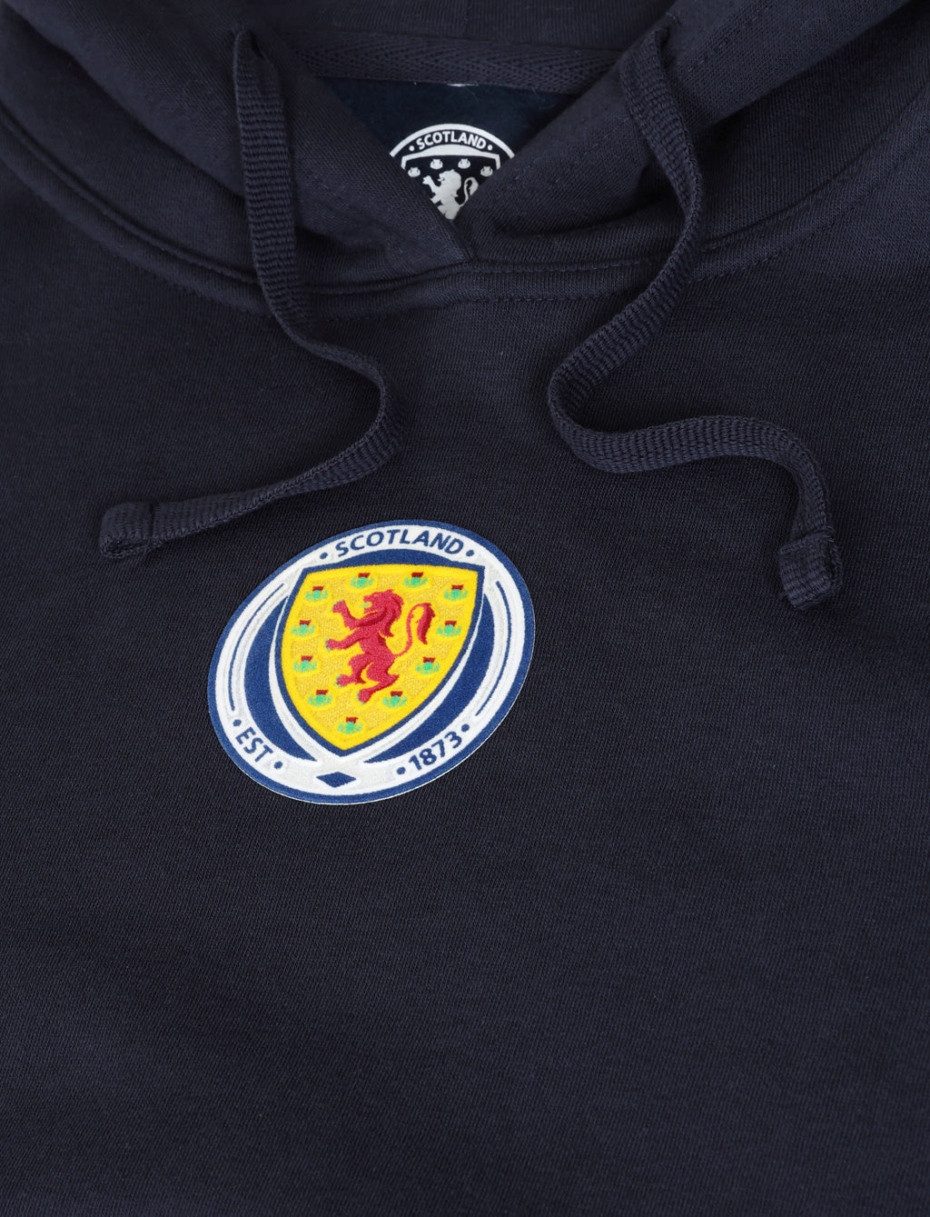 Official Team Scotland Women's Crest Hoodie - Navy - The World Football Store