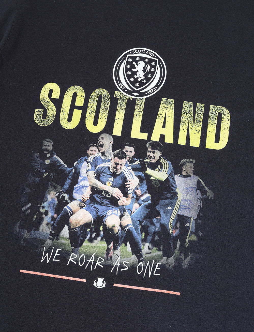 Official Team Scotland Celebration T-Shirt - Navy - The World Football Store
