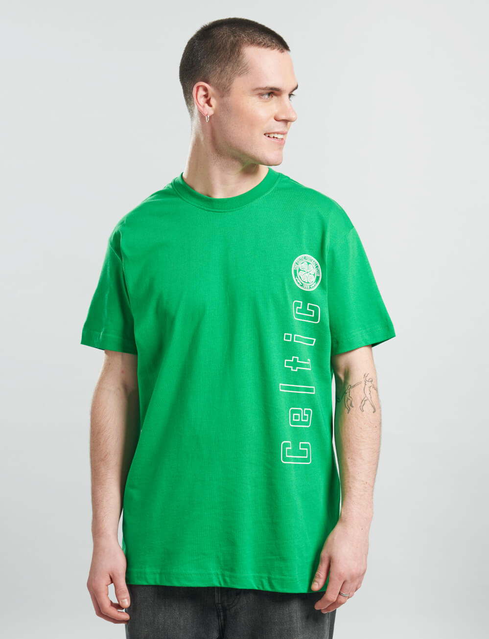 Official Celtic Graphic T-Shirt - Green - The World Football Store