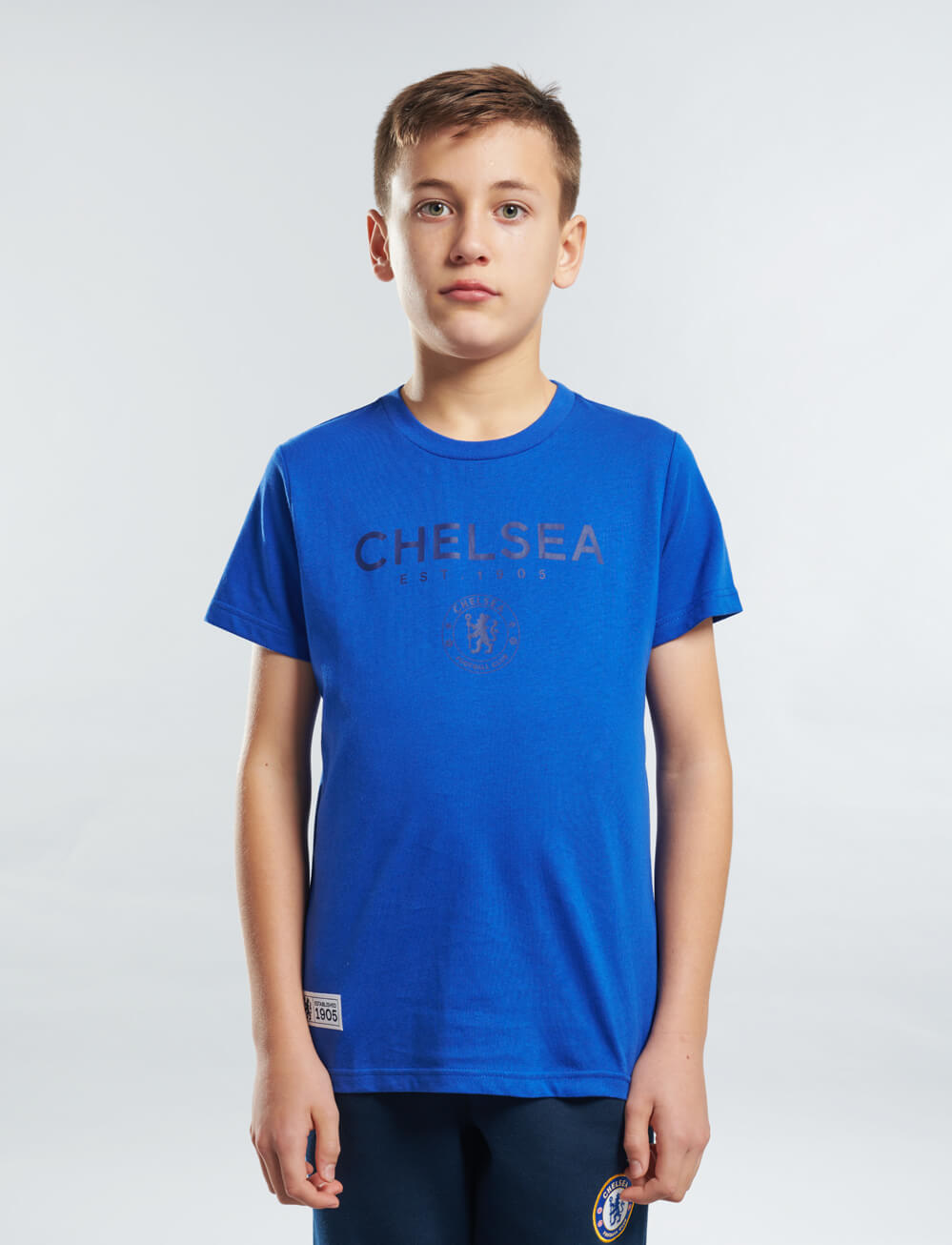 Official Chelsea Kids Graphic T-Shirt - Royal Blue - The World Football Store