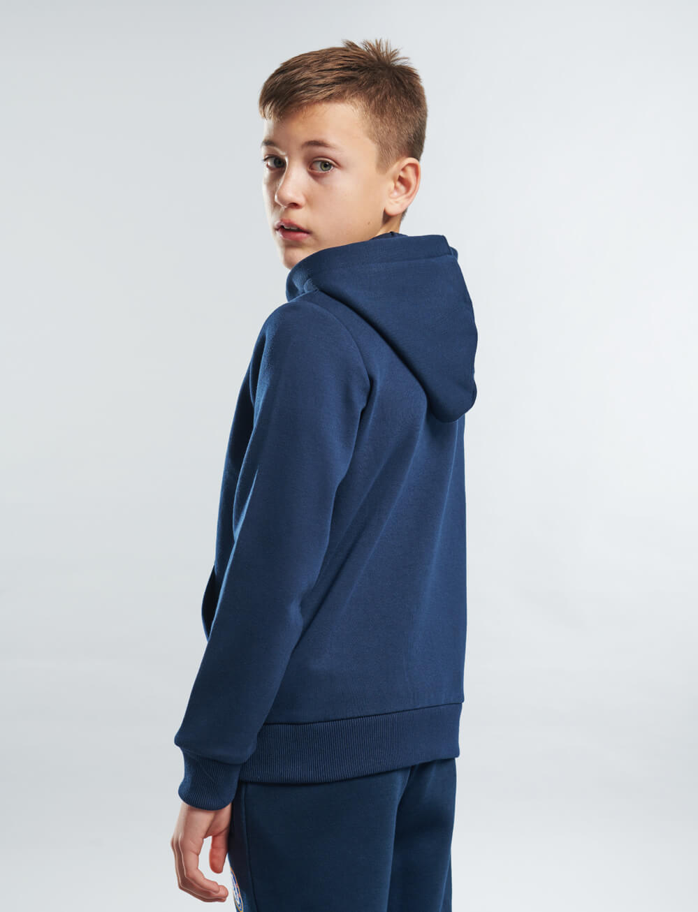 Official Chelsea Kids Full Zip Hoodie - Nvay - The World Football Store