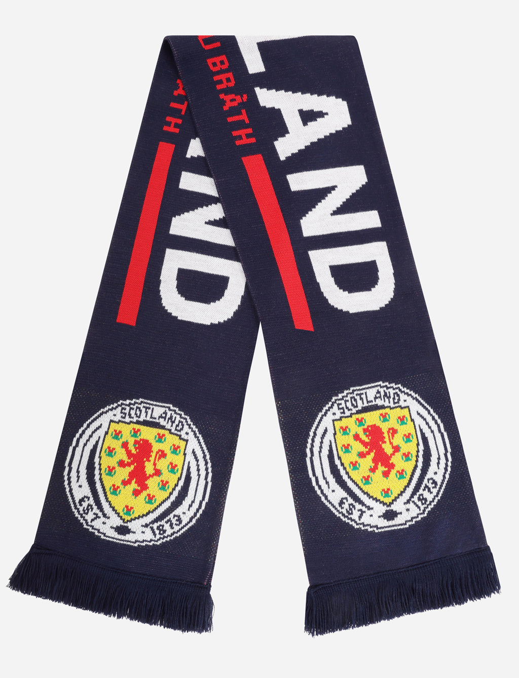 Official Team Scotland 'Alba Gu Brath' Scarf - The World Football Store