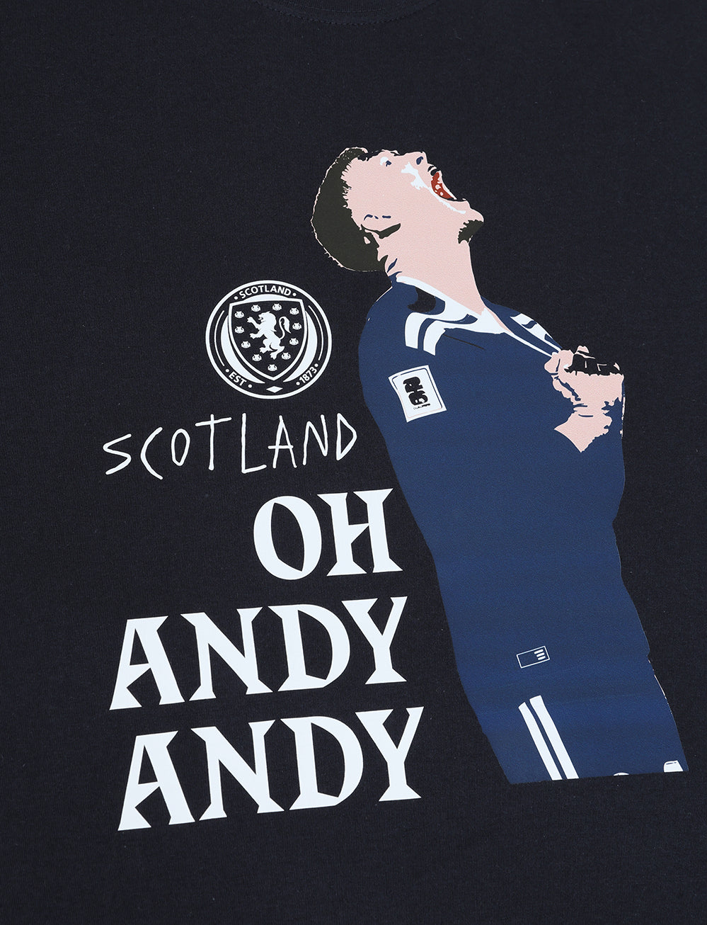 Official 'Robertson' Player T-Shirt - Navy - The World Football Store