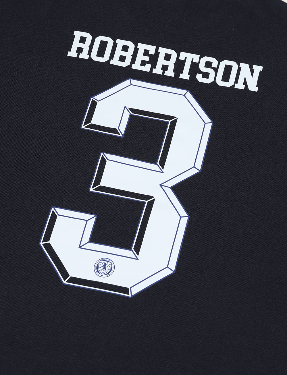 Official 'Robertson' Player T-Shirt - Navy - The World Football Store