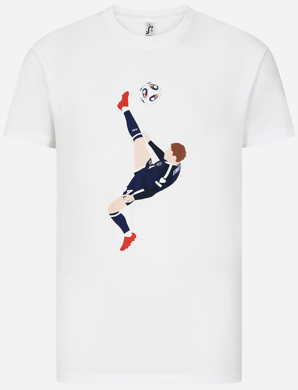 Official 'Mctominnay' Player T-Shirt - White - The World Football Store