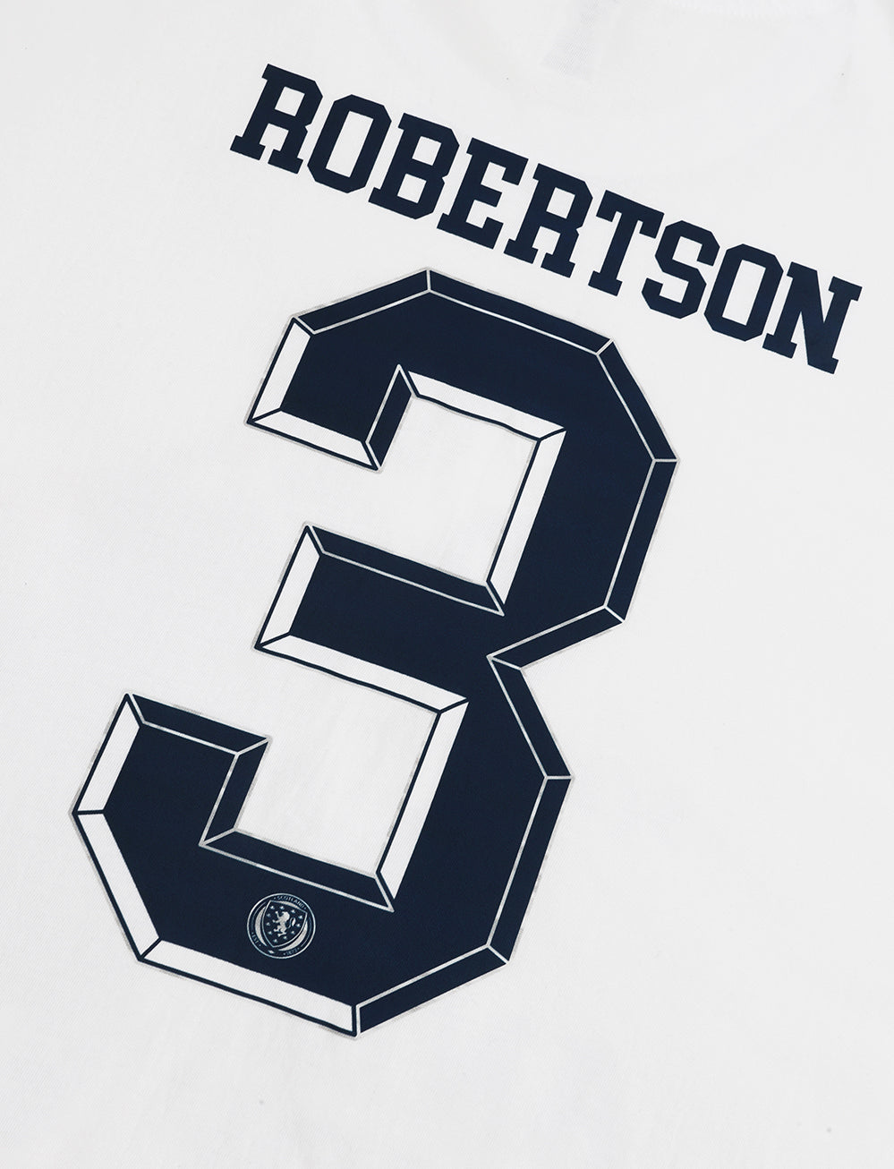 Official 'Robertson' Player T-Shirt - White - The World Football Store