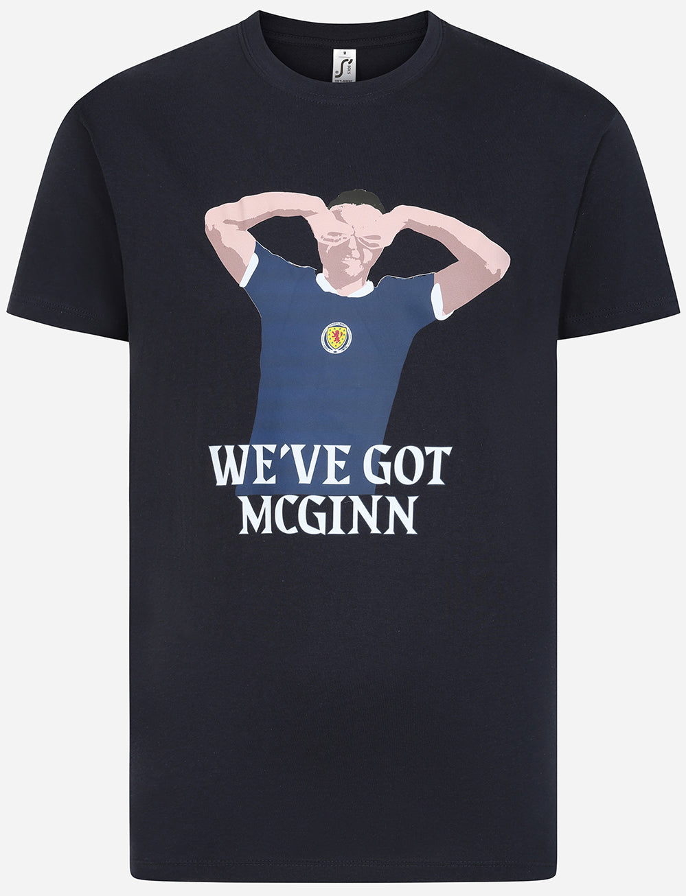Official 'McGinn' Player T-Shirt - Navy - The World Football Store