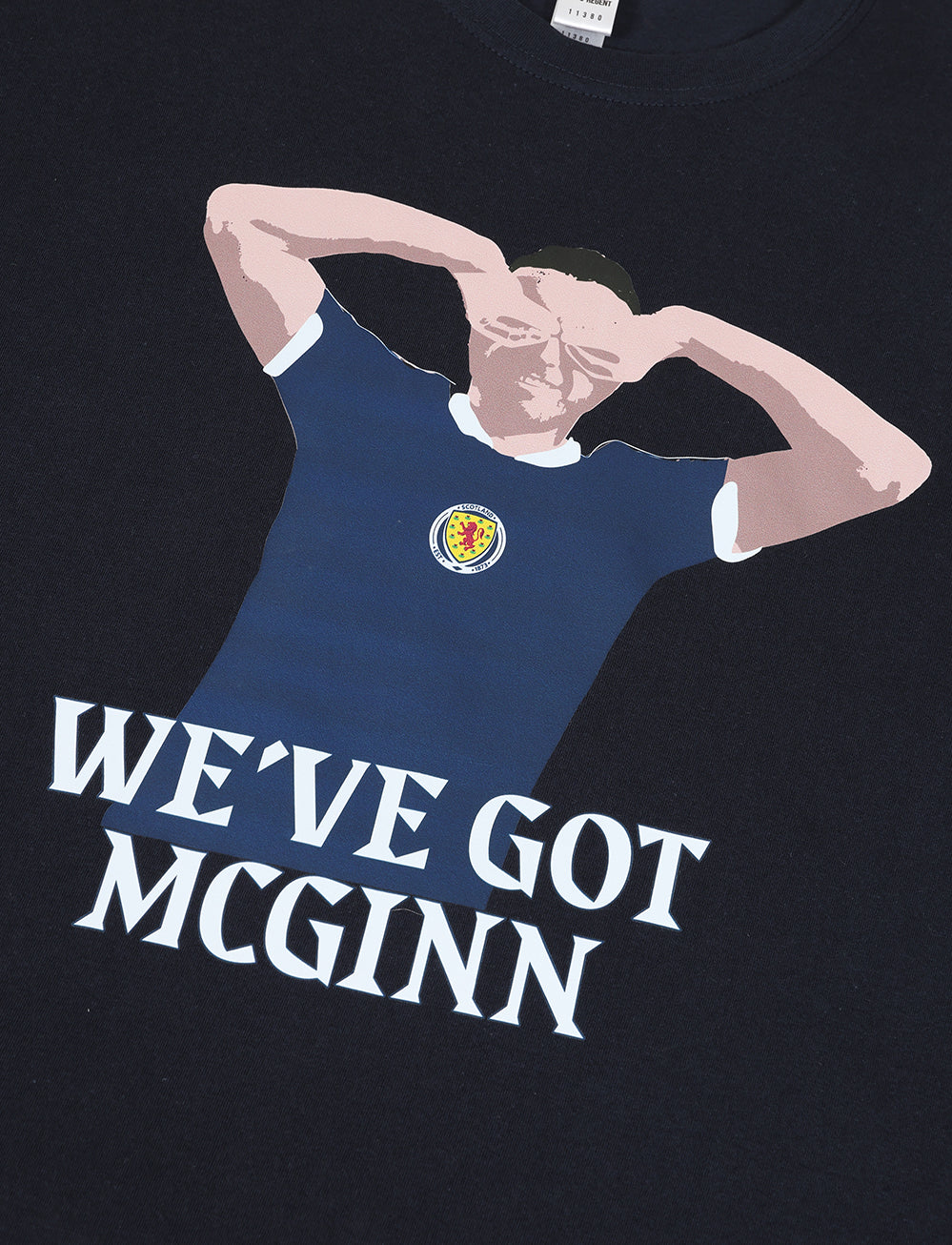 Official 'McGinn' Player T-Shirt - Navy - The World Football Store