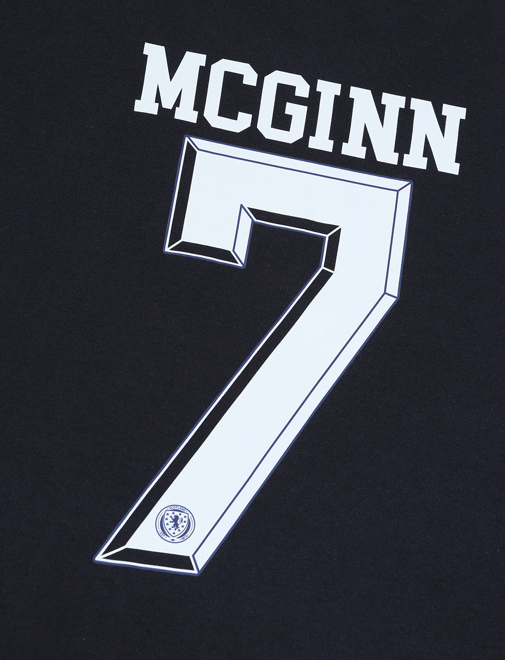 Official 'McGinn' Player T-Shirt - Navy - The World Football Store