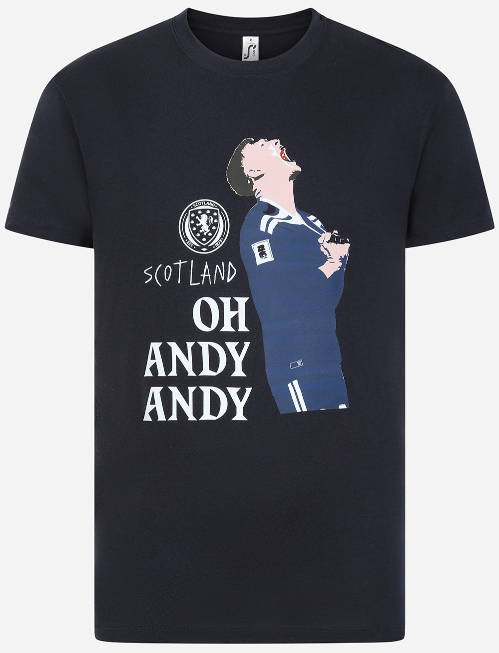 Official 'Robertson' Player T-Shirt - Navy - The World Football Store