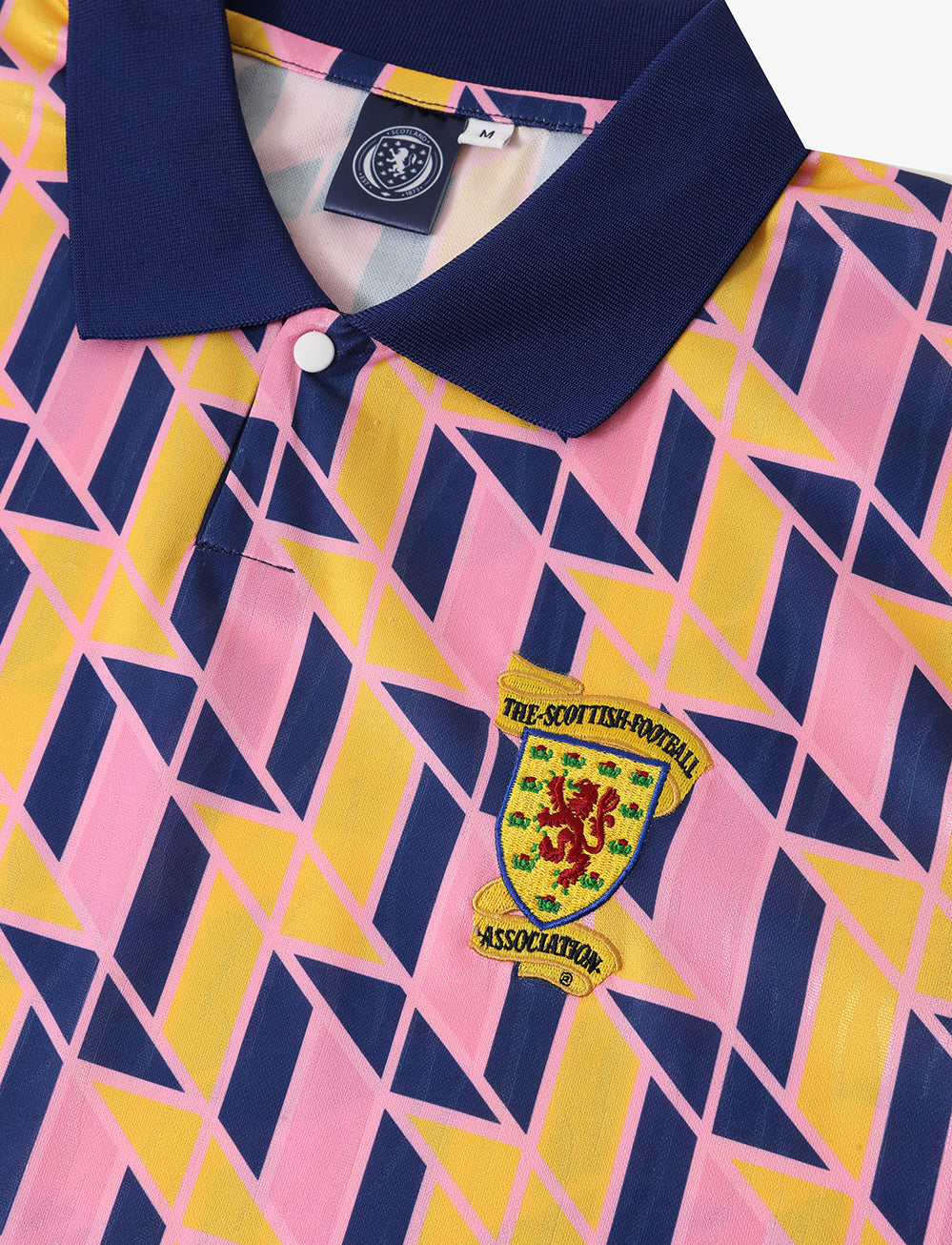 Official Team Scotland Retro Shirt - Navy - The World Football Store